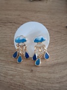 Kolczyki deszcz chmura