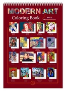 MODERN ART - Coloring Book part 2, kolorowanka A3