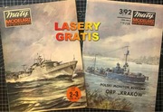 2x Mały Modelarz - „Tobruk” + ORP „Kraków”