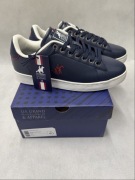 Sneakersy Buty U.s polo granatowe skórzane rozmiar 40