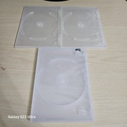 Pudełko na płytę DVD CD białe/ przezroczyste używane dobre całe mix DVD box