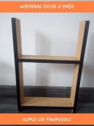 półka 50x34x8 z odpadów z defektami 