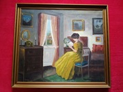 Bente Berg obraz na płótnie  .