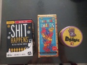 Shit happens, Balancing chairs, Dobble. Zestaw trzech gier