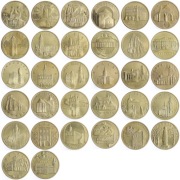 Zestaw 32 monet 2zl historyczne miasta 