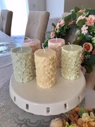 swieca sojowa rozne kolory wiosna wiosenne wys 10 cm