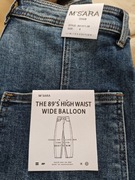 Piękne jeansy M'Sara Balloon r.36