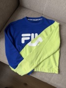 bluza fila niebieska limonkowa XS 34