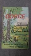 Mapa turystyczna Gorce 1985