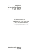 Instrukcja obsługi John Deere 8130, 8230, 8330, 8430, 8530 PL