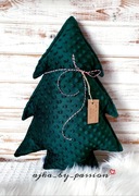 Poduszka choinka zielona, poduszka świąteczna, prezent na święta