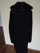 COS Płaszcz Wełna Damski Wełniany R 44 XL XXL Granatowy Długi Stan Idealny