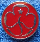 Odznaka przyrzeczenia Przewodniczek UK Trefoil Guild