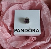 Pandora charms z Fioletowym kamieniem 