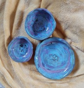 Zestaw dla kotka niebieskofioletowe