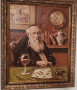 Portret olejny Lichwiarz-żyd  autorstwa białoruskiego artysty