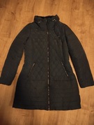 Długa granatowa ocieplana kurtka Maine rozmiar 40