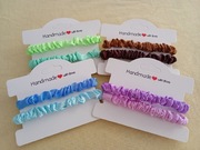 Jedwabiste miękkie Frotka gumka do włosów mix kolorów 