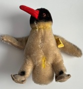 Steiff Peggy Penguin zabawka miękka z moheru stara lata 50-60