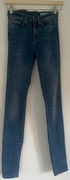 Big Star Fit Skinny Legtrapered super jeanswe spodnie 24/32 b. db. - stan