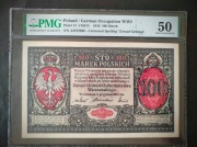 100 marek polskich 1916 - PMG 50 - LUCOW R4
