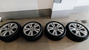 Felgi Mercedes 17" 5x112. ET47 + opony zimowe Hankook i*cept RS2 225/45 R17
