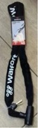 Nowe zapiecie lancuch rowerowy Walfort 120cm dlugosci