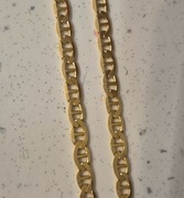 Łańcuszek złoty 750 (18K) splot Gucci 23,45g; 55 cm