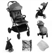 Wózek Spacerowy Kidnort Fjällräv  Lekki, Kompaktowy, do 22 kg Akcesoria