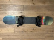 Deska snowboardowa Nitro Cinema 152 cm + wiązania Drake Super Sport 