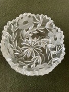 Dwie miseczki kryształowe PRL