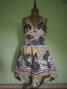 H&M, wieczorowa sukienka, pas 77 cm, M/L nowa