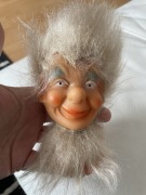 Vintage gumowa figurka troll PRL