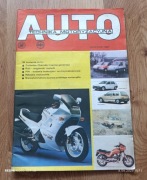 Gazeta magazyn Auto wrzesień 1987 Tarpan Honker Motocykle WSK Ducati Beneli