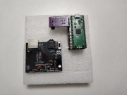 SIDkick Pico + DAC + RF Mod do Commodore 64