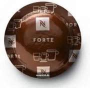 Kapsułki Nespresso FORTE Płaskie Business Professional 50 Faktura