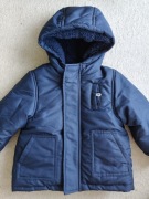 Ciepła kurtka zimowa rozmiar 80