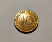10 Pfennig 1996 F #047