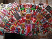 FC LIVERPOOL. Zestaw 145 kart. PANINI, TOPPS. Bez powtórek.