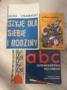 Dziewiarstwo, szydełkowanie zestaw książek