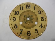 PIĘKNA STARA TARCZA DO ZEGARA GB 14,5 CM.