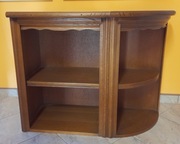 Dwa regały dębowe kuchenne, wiszące lub stojące