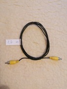 Kabel cinch 1xRCA wtyk - 1xRCA wtyk 1,7 m