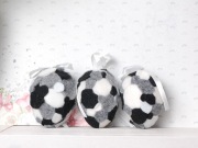 Pisanki jajka filcowe 3szt