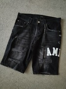 Męskie krótkie spodenki jeansowe AMIRI rozmiar W31 L34
