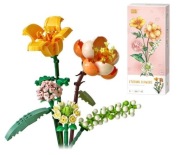 Klocki bukiet kwiatów Creator 1658 + GRATIS