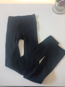 Ciepłe legginsy damskie czarne M/L