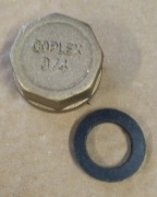 Zaślepka rury 3/4 cala (X1)