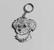 Breloczek do kluczy maltańczyk 