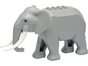 LEGO Słoń Długie Kły elephant2c01 NOWY